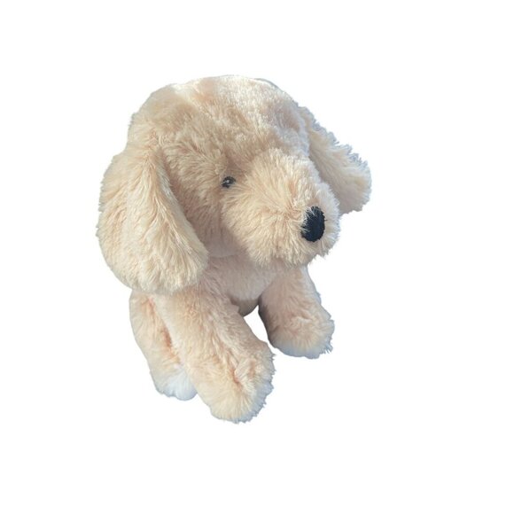 Carter's Tan White Golden Retriever Yellow Lab Puppy Dog Lovey Stuffed Animal - Picture 3 of 5